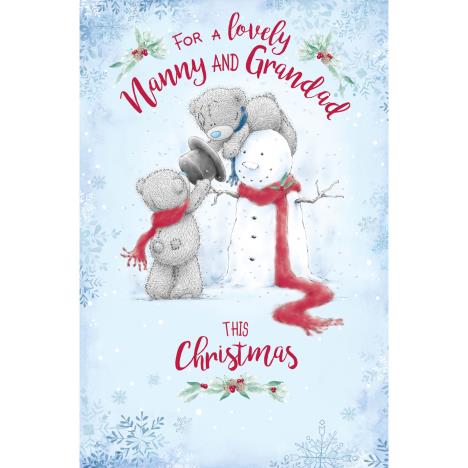 Lovely Nanny & Grandad Me to You Bear Christmas Card £1.89